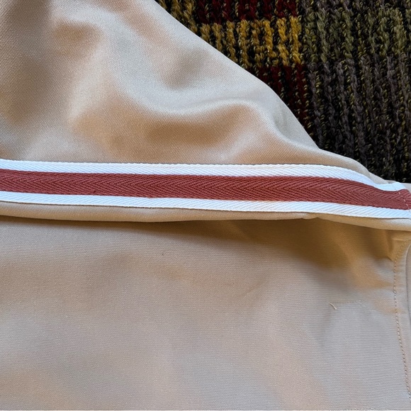 KITH Mens Half Zip Track Jacket Small Long Sleeve Tan Pullover - Picture 9 of 14